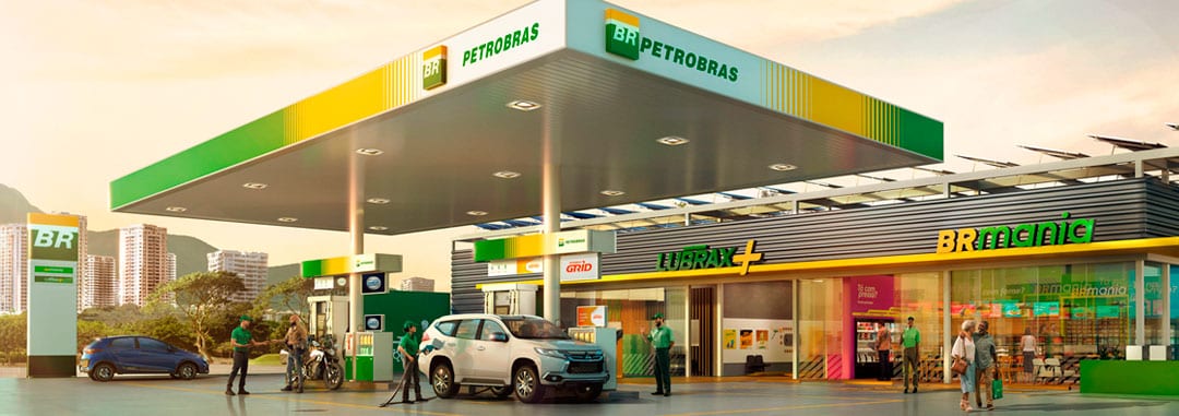 Posto bandeira Petrobras